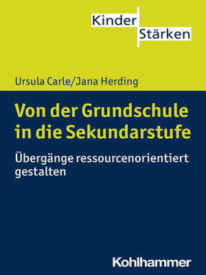 cover image of Von der Grundschule in die Sekundarstufe